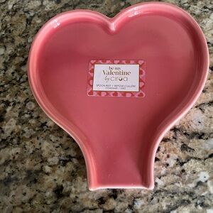Pink Heart Spoon Rest